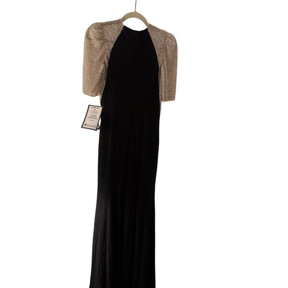 XSCAPE Elise Quarter Sleeve Jersey Knit Dress Size 8P New with Tag MSRP $279 - Picture 7 of 12